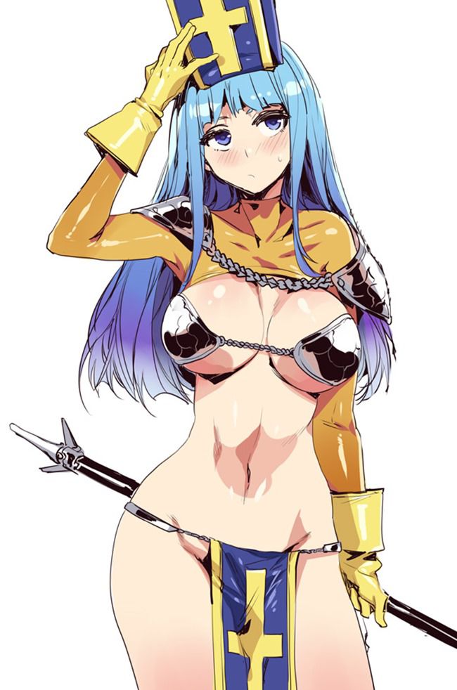 Secondary erotic images of the girl wearing a sexy bikini armor 26