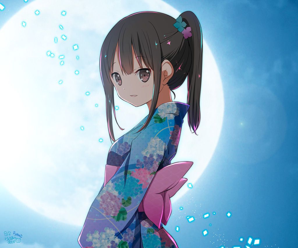 【Yukata】Summer Festival has been canceled, so please give me an image of a girl in a yukata Part 4 26