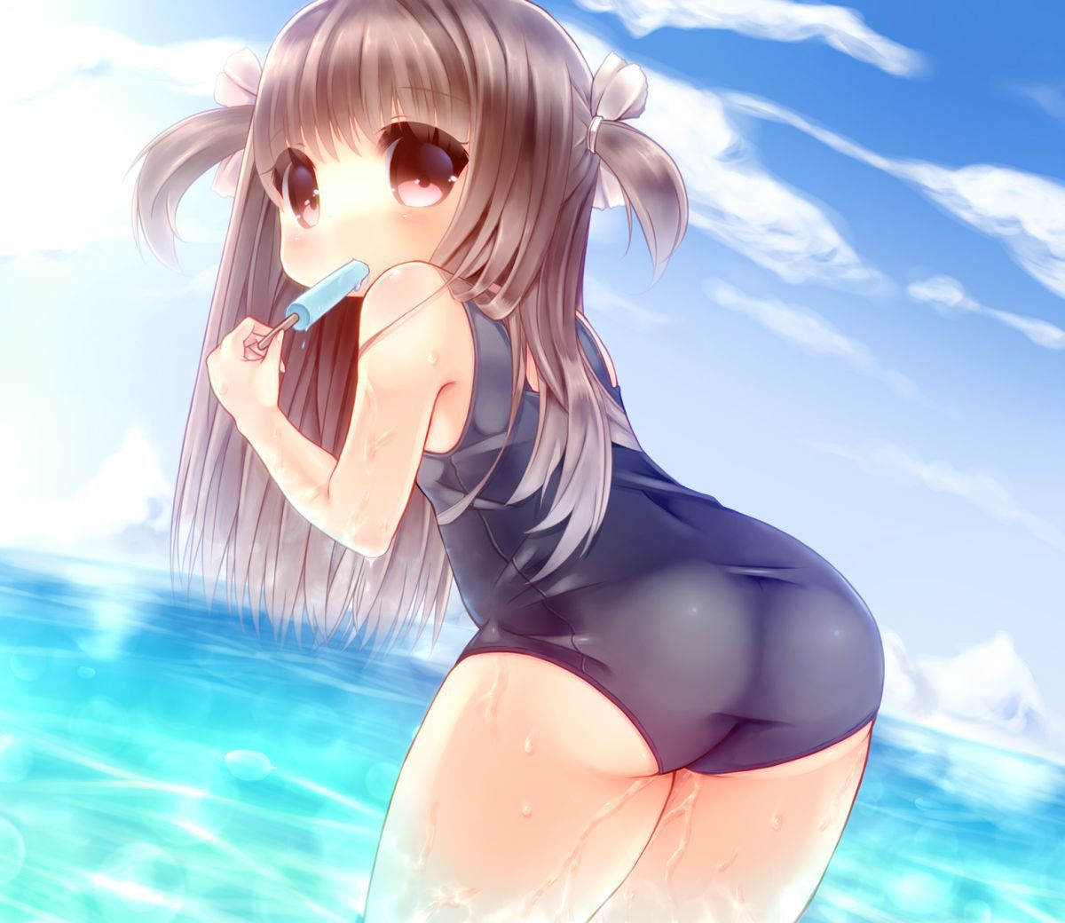 [Secondary] complexion was wearing water school girl picture 33