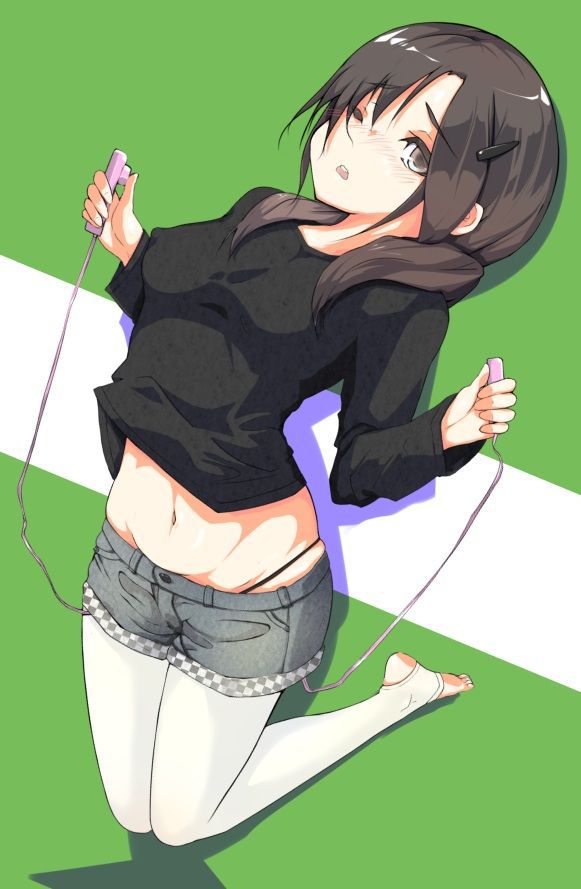 [Secondary] girl doing a nice belly Pat wants to turn the picture 23