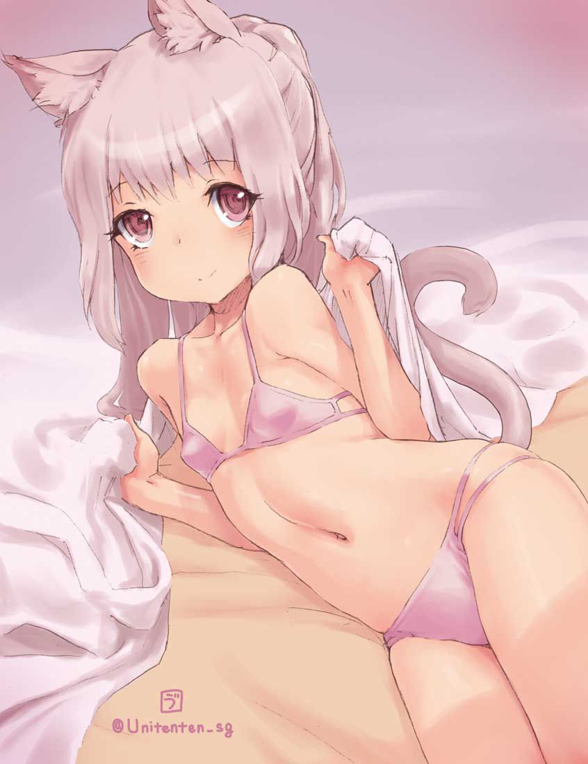 Cute fluffy [secondary] distinctive ear kemonomimi girl erotic pictures 27