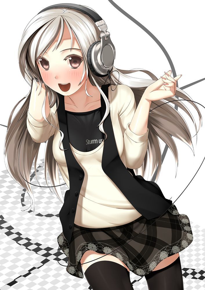 [Secondary] MoE's headphone girl cute picture 1