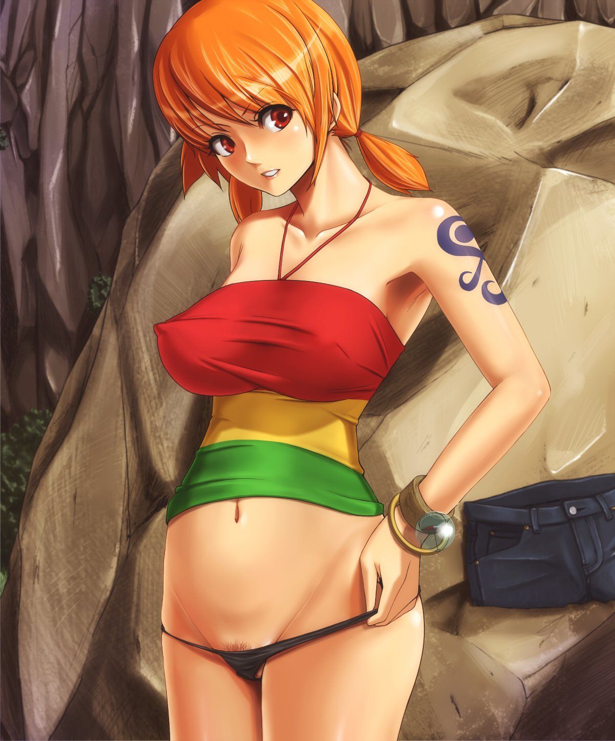 [One piece] hair, 二 yuibashi one of NAMI hentai CG, hentai pictures! 77