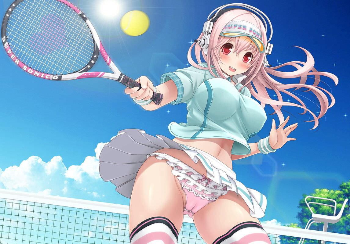 Secondary images of pretty girls look good in tennis! 39