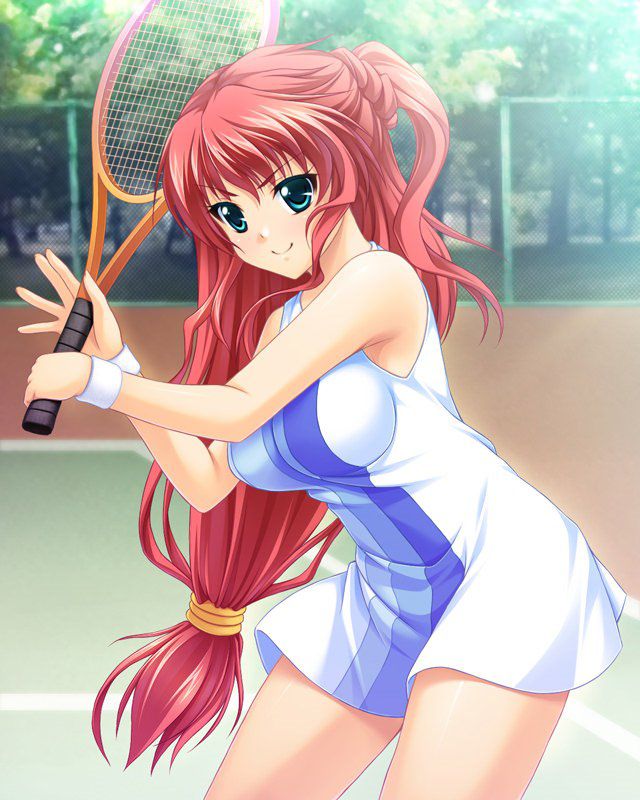 Secondary images of pretty girls look good in tennis! 47