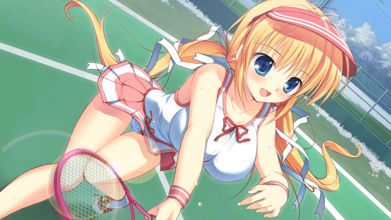 Secondary images of pretty girls look good in tennis! 51