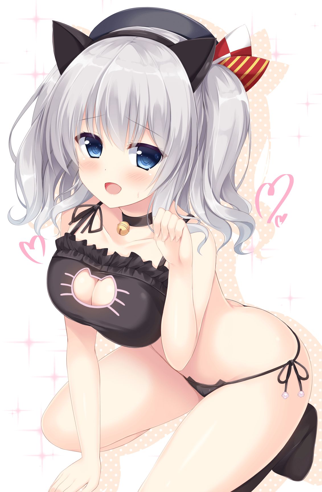 For example the cat became a topic of conversation on Twitter secondary image of lingerie! 9