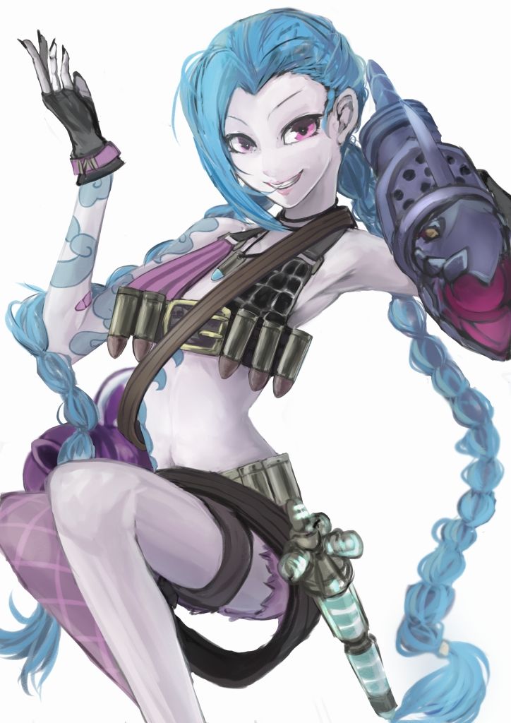 [LoL] Erotic pictures of Jinx (Jinx) part 3 13