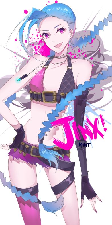 [LoL] Erotic pictures of Jinx (Jinx) part 3 2