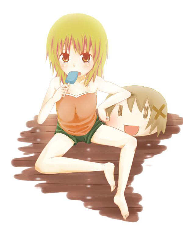 [Hidamari sketch] erotic pictures of Yun part 1 10