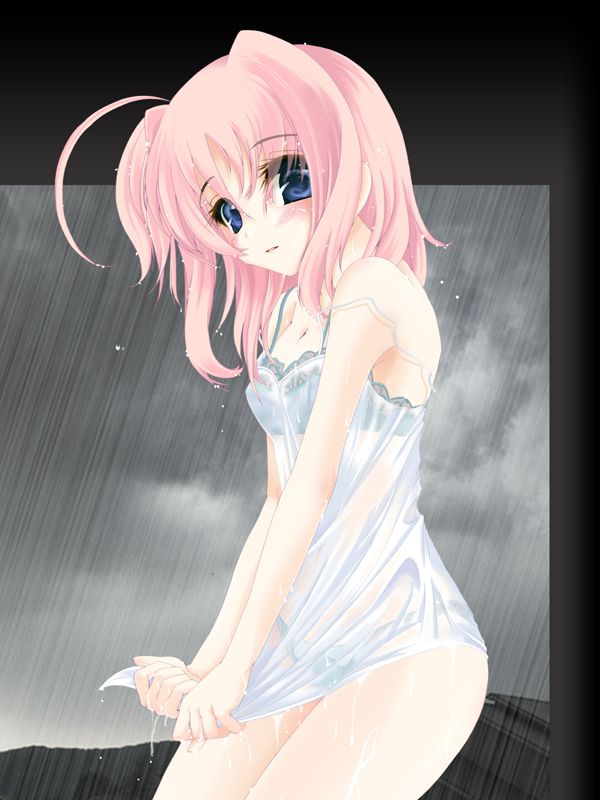 Girl wet in the rain, I can see through clothes MoE pictures part 1 7