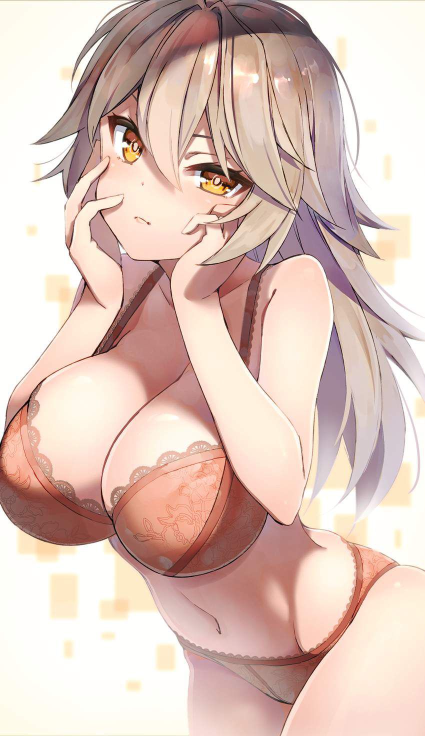 [Baba Awkward] Secondary erotic image of beige bra [Therefore vivid] 21