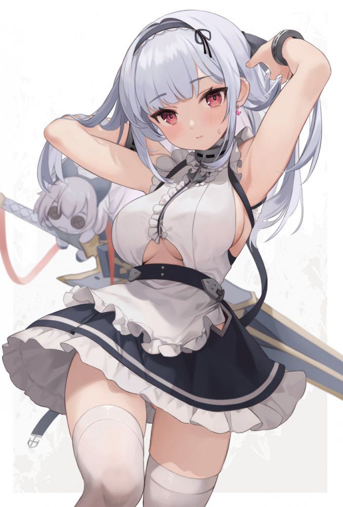 【Secondary】Silver-haired and white-haired girl image Part 27 27