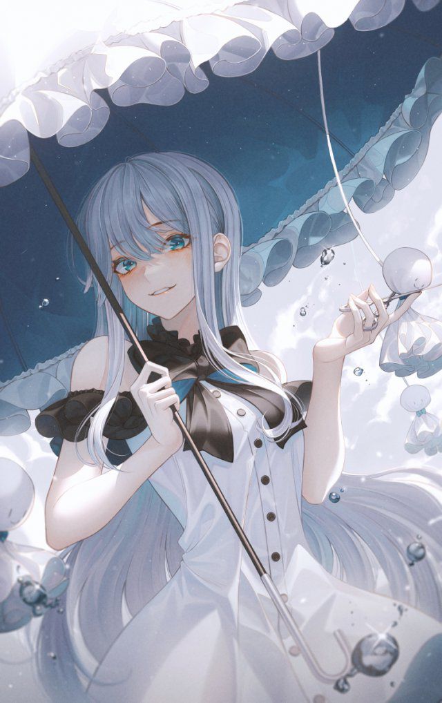 【Secondary】Silver-haired and white-haired girl image Part 27 33