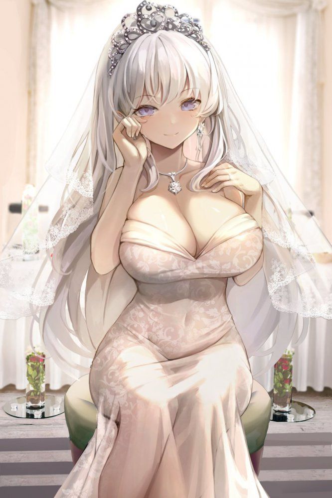 【Secondary】Silver-haired and white-haired girl image Part 27 47