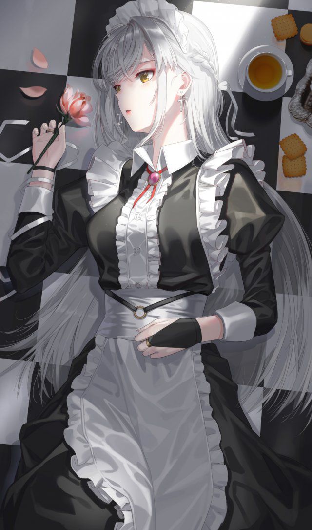 【Secondary】Silver-haired and white-haired girl image Part 27 7