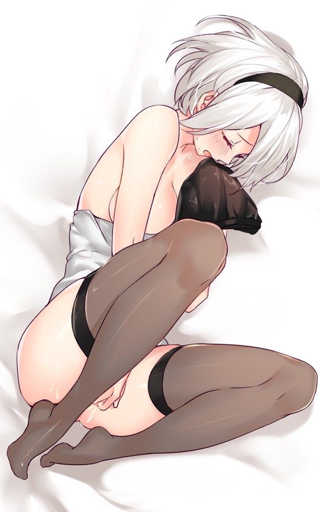 【Secondary erotic】 Erotic image of a cute girl masturbating and getting comfortable 25