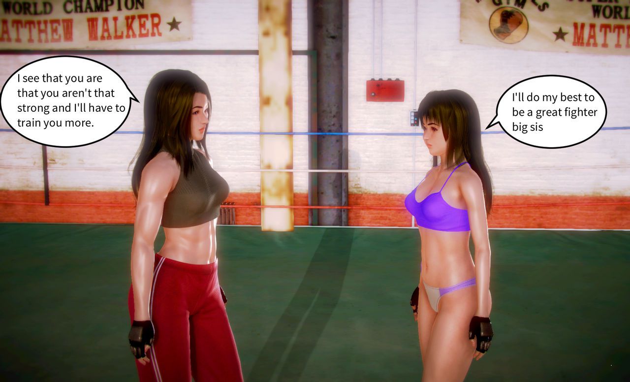 Sister's Sparring 1