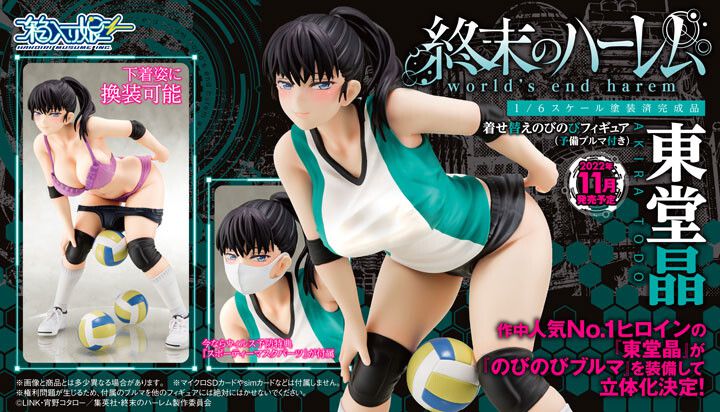 "Doomsday Harlem" Erotic figure that can shift and undress Bulma of Todo Akira 2