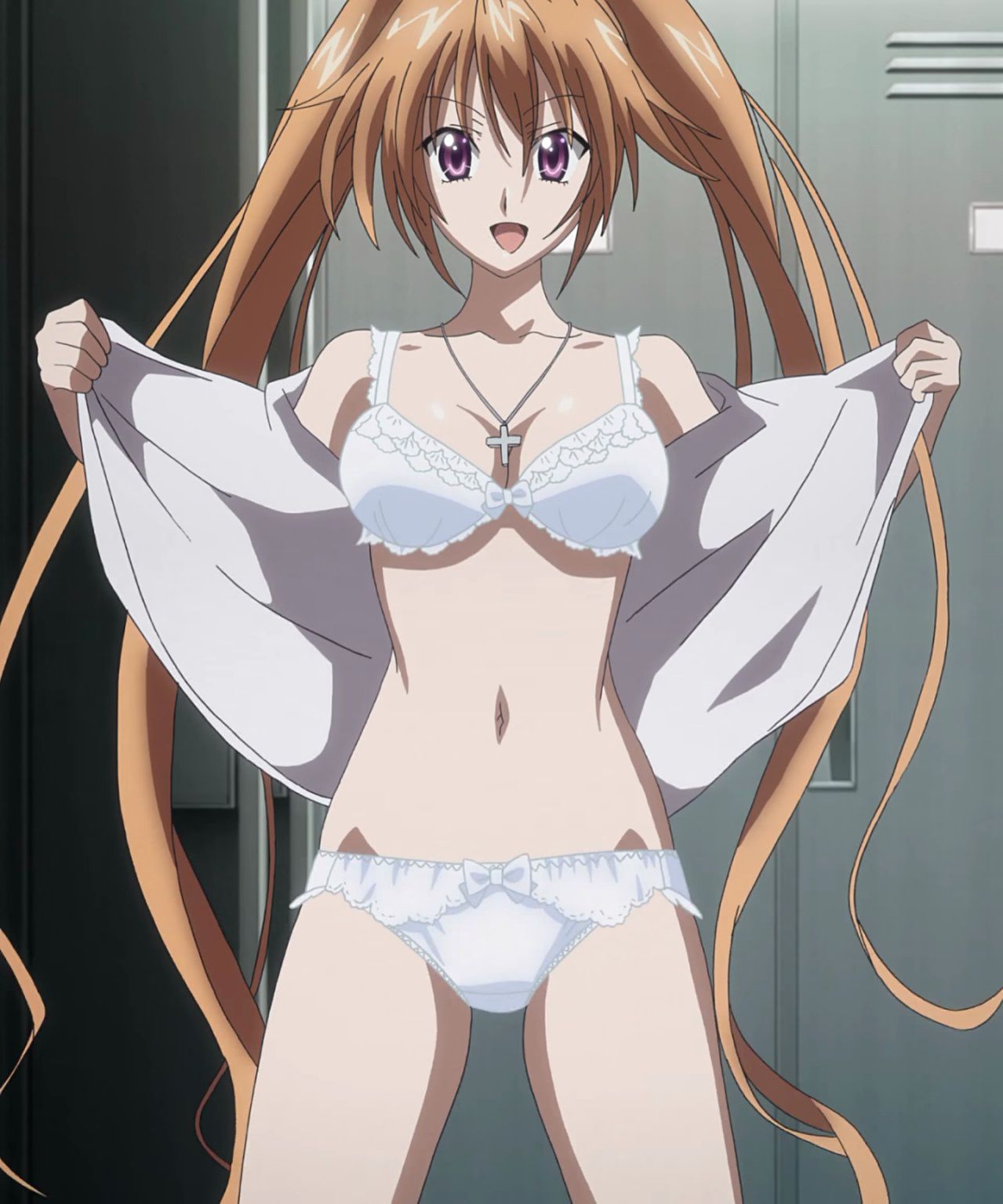 Of high school DXD ello Cola and stripping off Photoshop image part 6 25