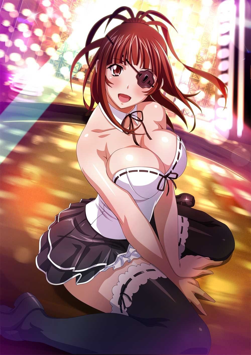 [2次] cute erotic small tits of busty Kanu Mr. ryomo in Ikki Tousen StraightStriker teni-CHAN 113