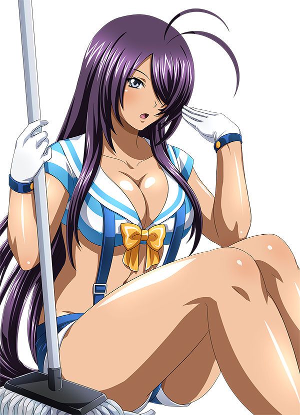 [2次] cute erotic small tits of busty Kanu Mr. ryomo in Ikki Tousen StraightStriker teni-CHAN 133