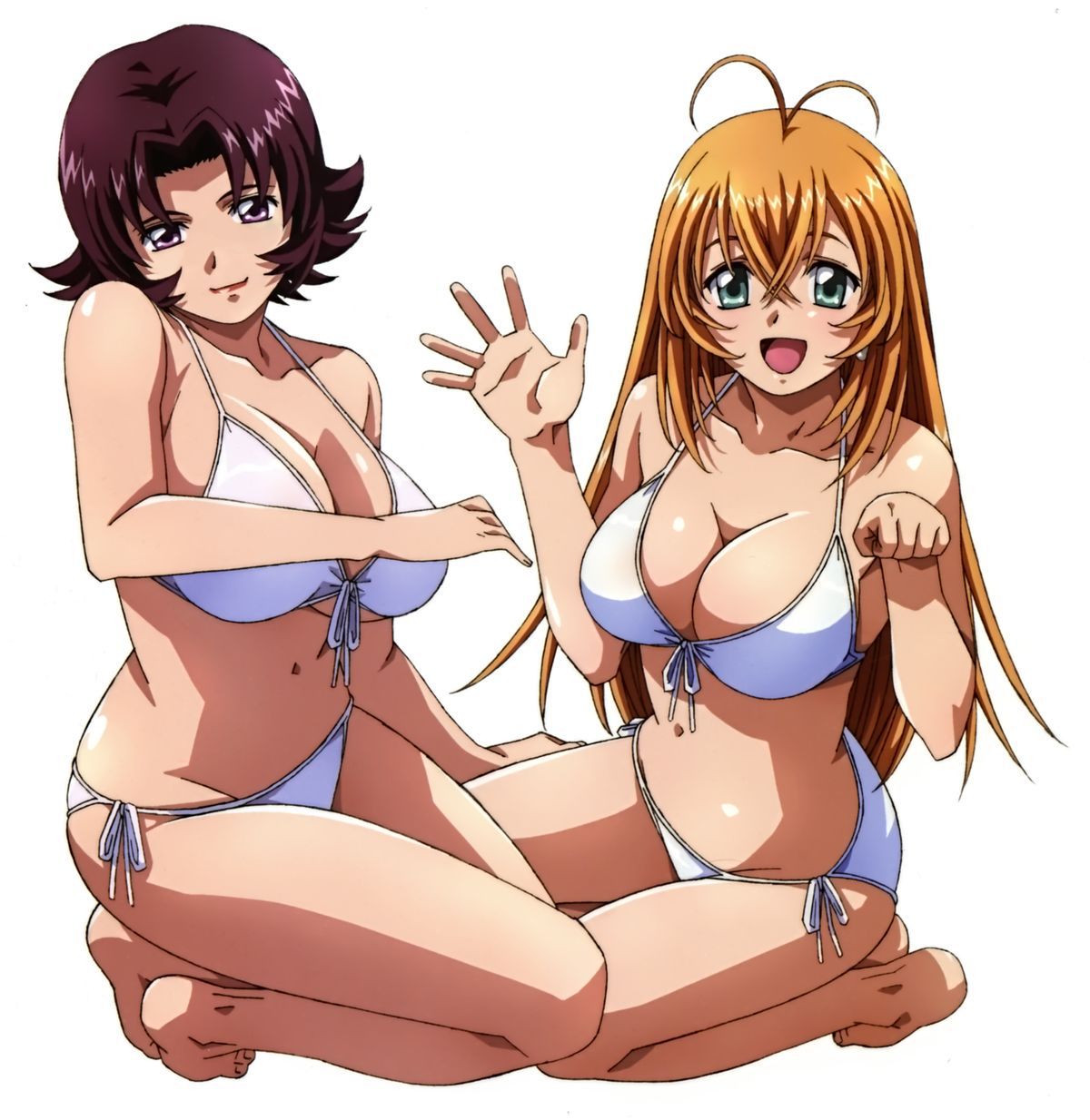 [2次] cute erotic small tits of busty Kanu Mr. ryomo in Ikki Tousen StraightStriker teni-CHAN 94