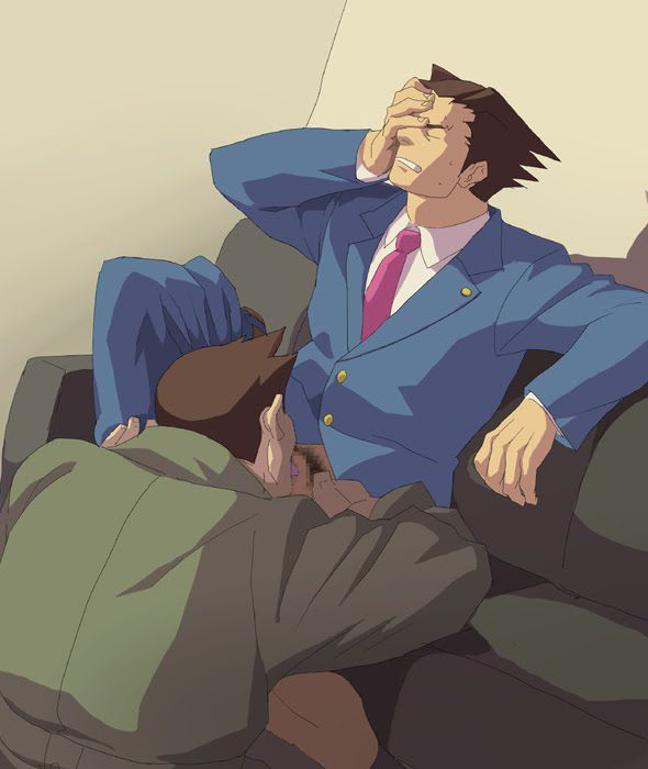 Collection: Ace attorney: Dick gumshoe  part.1 - Yaoi Bara 11