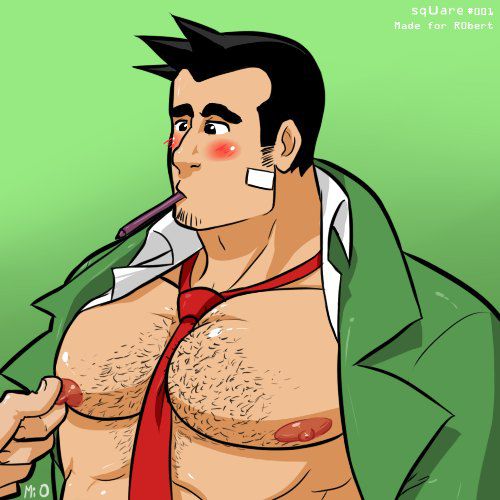 Collection: Ace attorney: Dick gumshoe  part.1 - Yaoi Bara 133