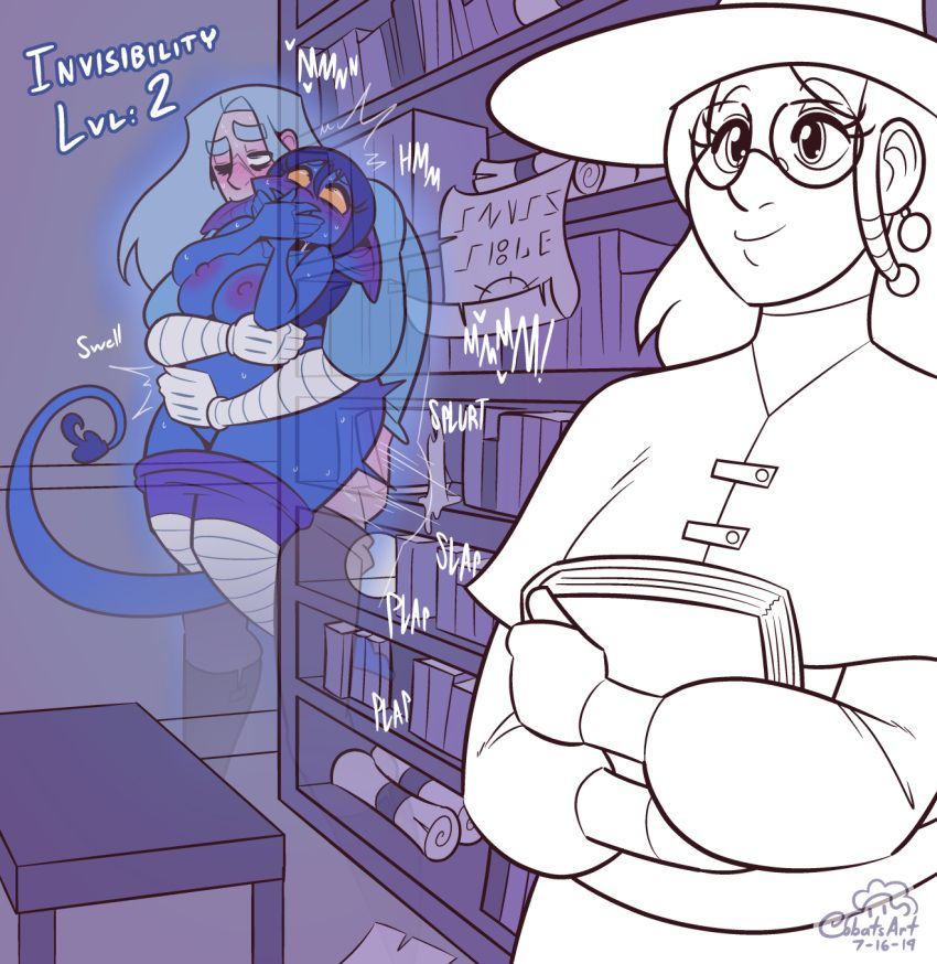 Lewding in the Library by Cobatsart 3