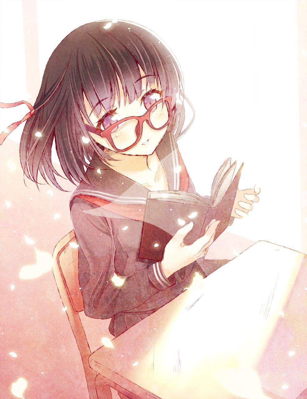 [2次] cute glasses! daughter secondary image part 6 [glasses cum daughter] 14