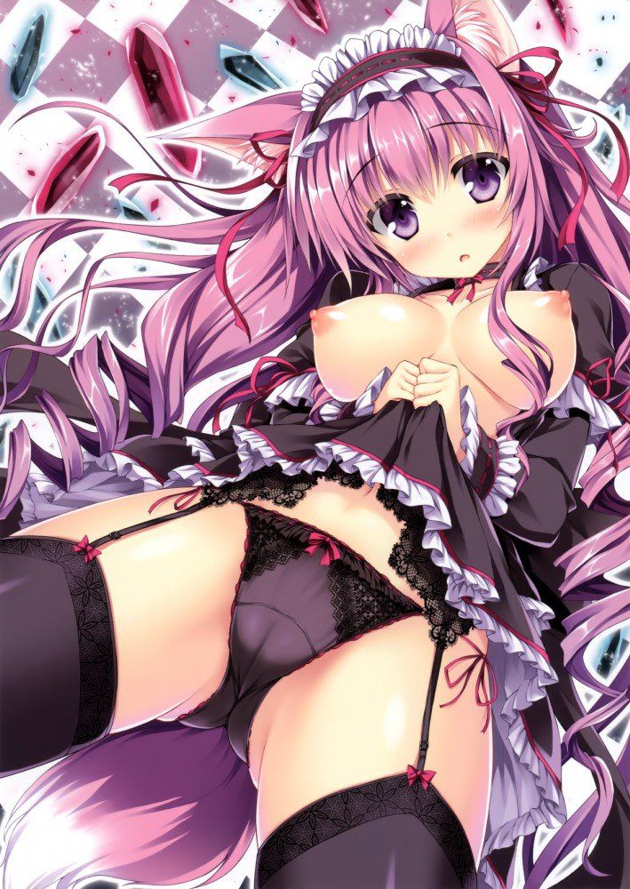 Please be wearing garter belts [secondary] Nice hero item girl image! part.04 26