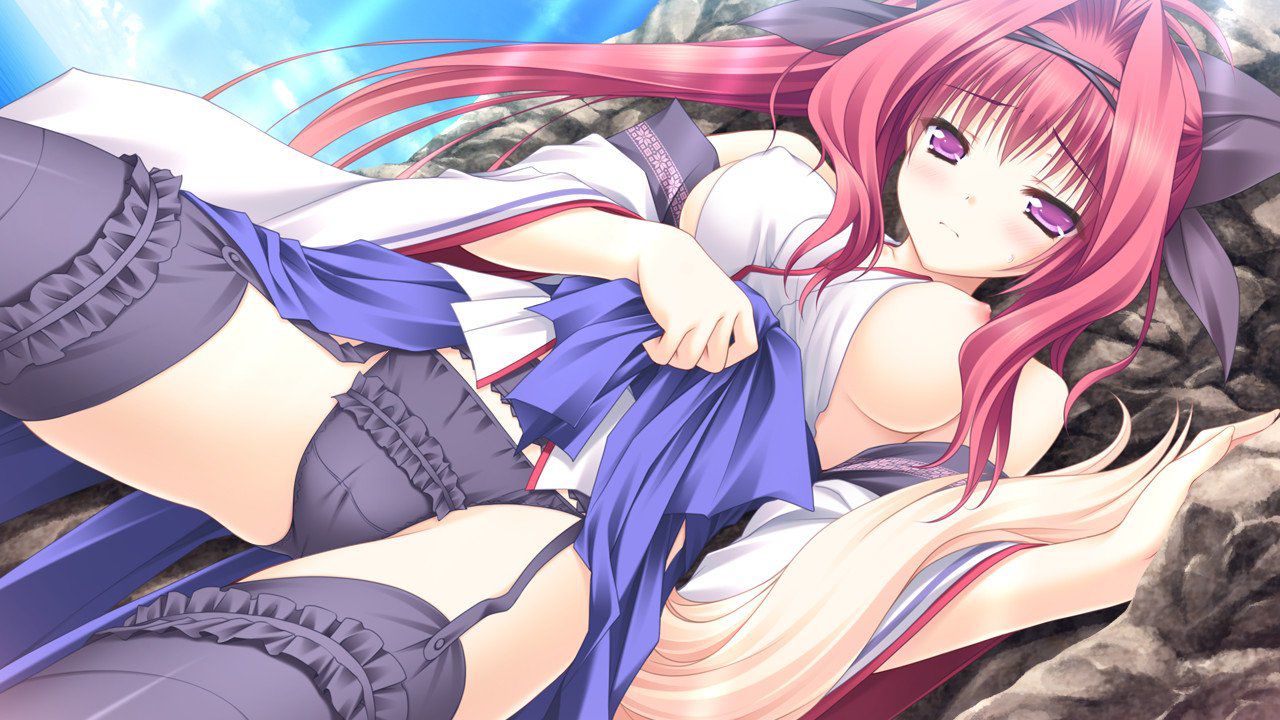 Please be wearing garter belts [secondary] Nice hero item girl image! part.04 28