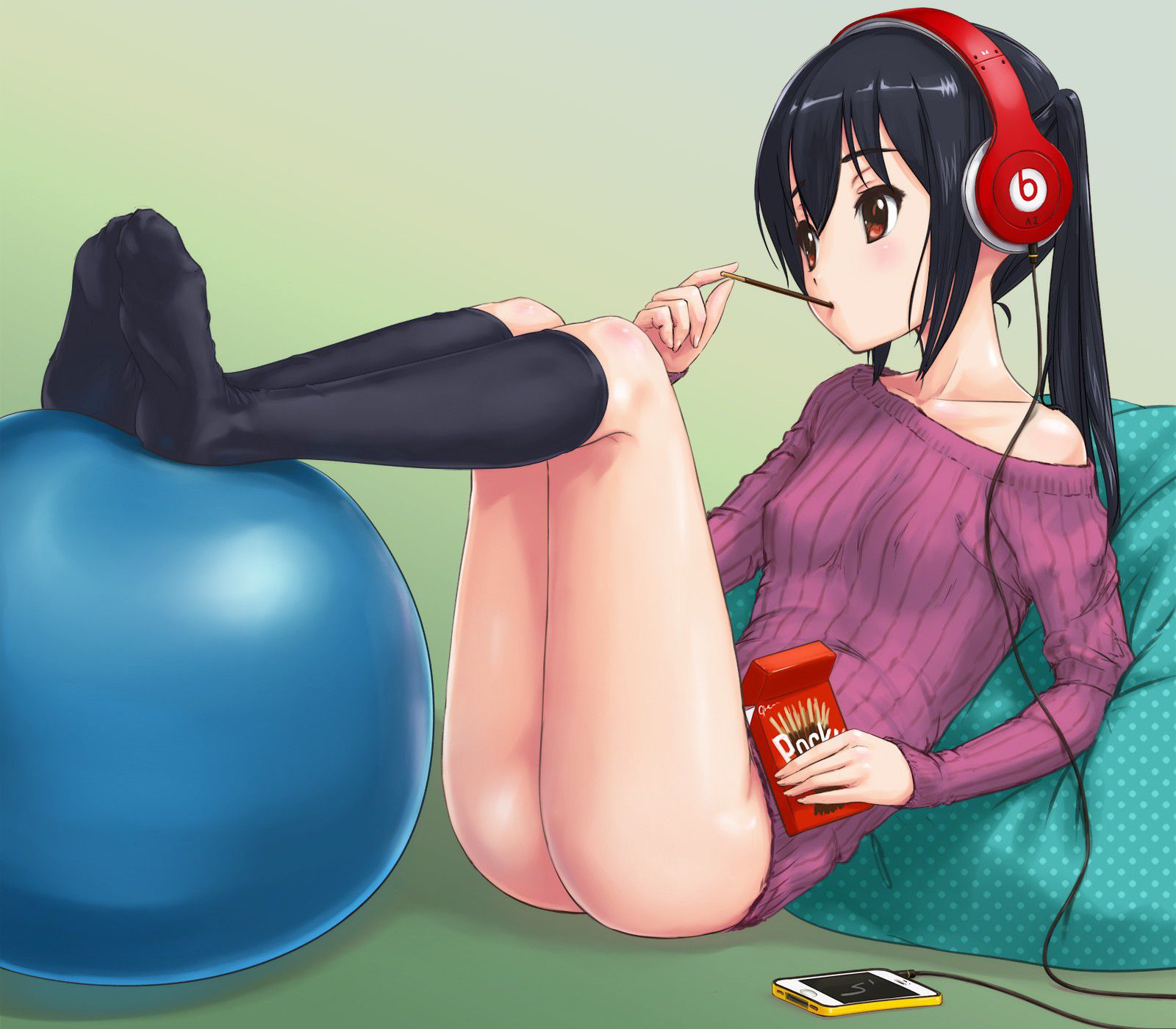 [Secondary] girl I have the headphones (headphones) [images] 21