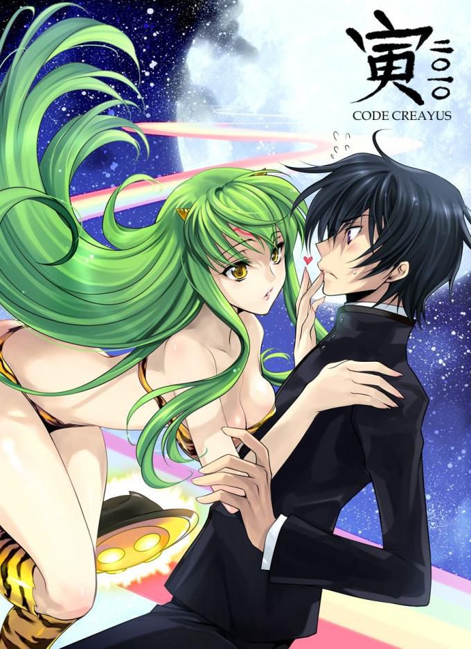 (C.C) c of the Code Geass erotic images 70 [Lelouch of the rebellion: 26