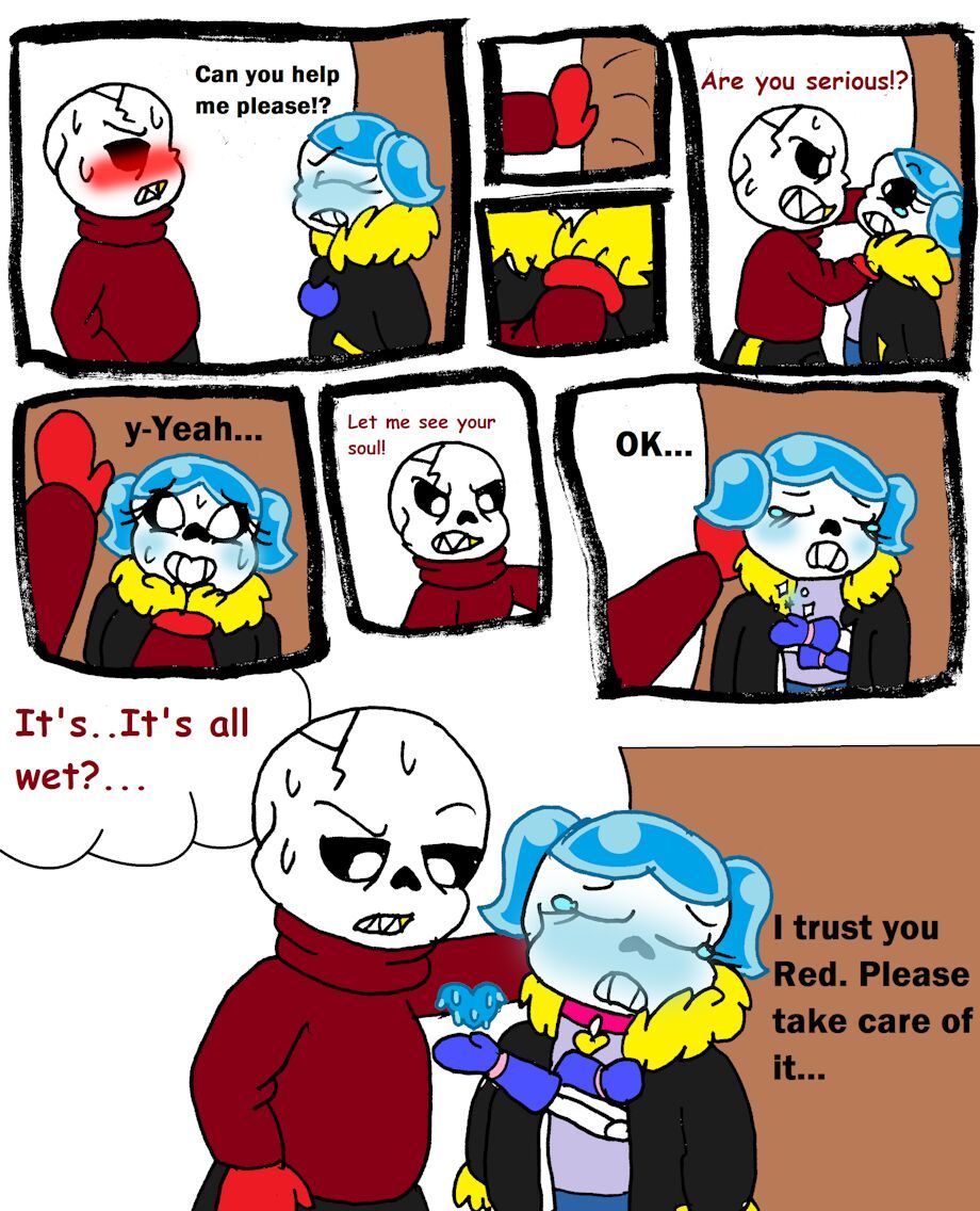 (Undertale) Red's Blue Bitch 11