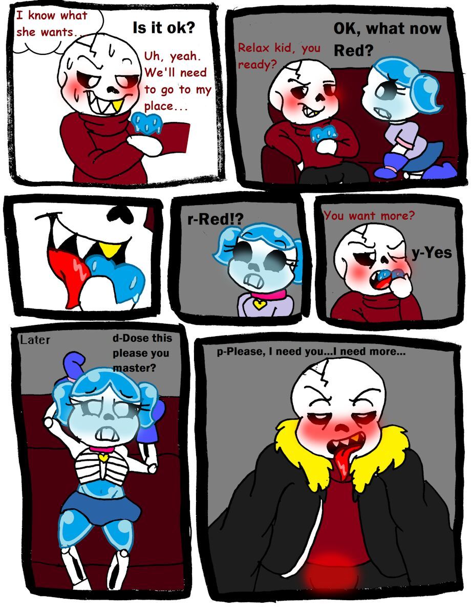 (Undertale) Red's Blue Bitch 12