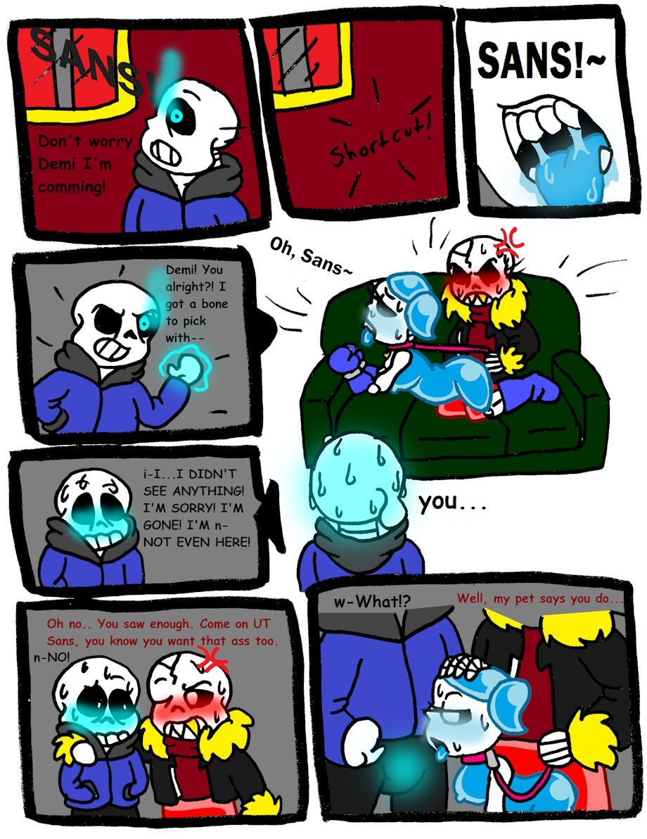 (Undertale) Red's Blue Bitch 16