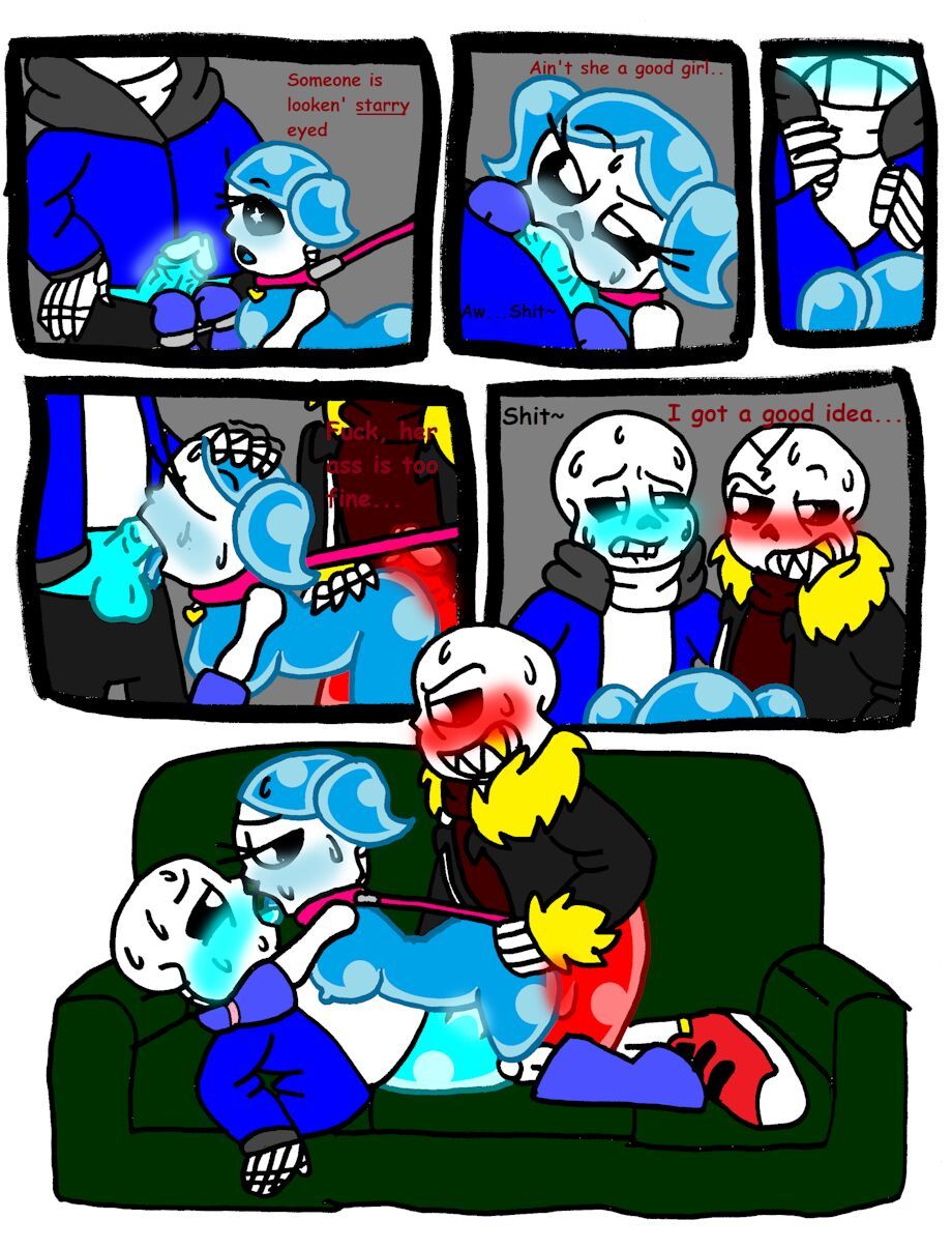 (Undertale) Red's Blue Bitch 17