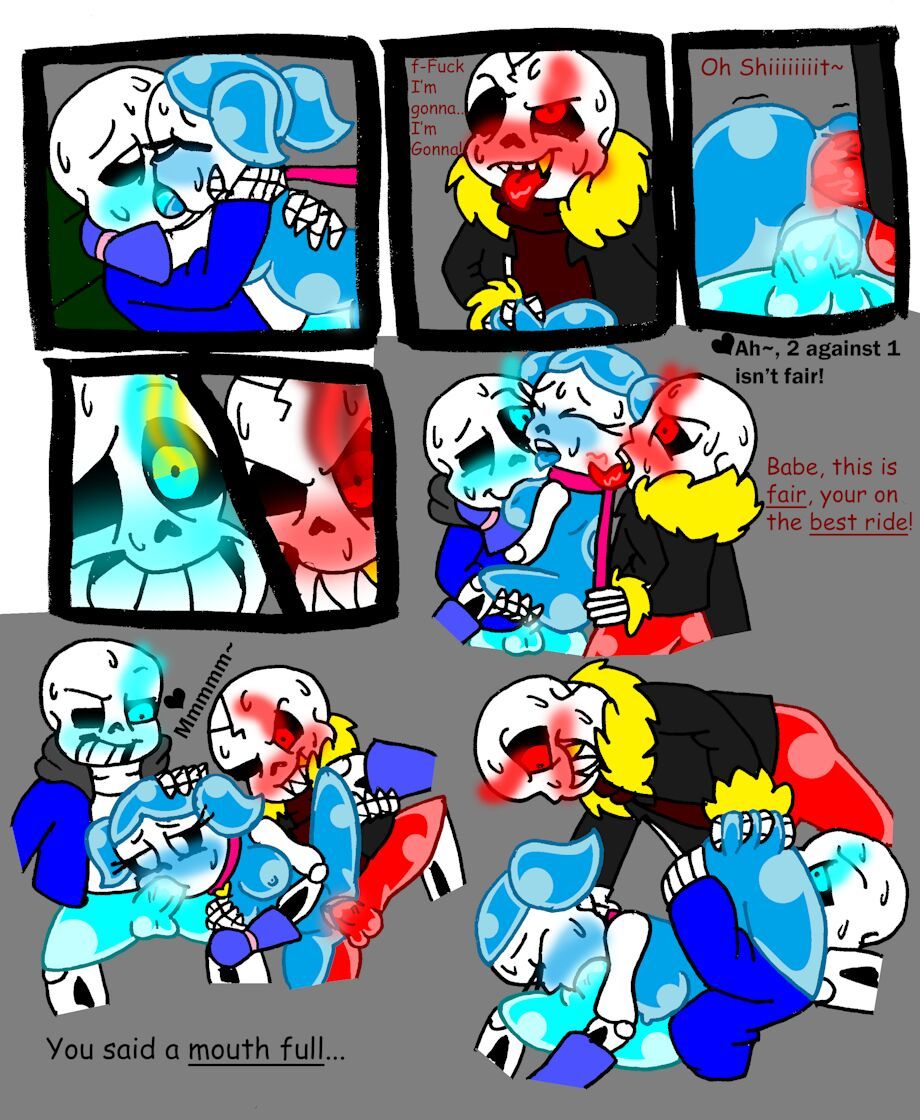 (Undertale) Red's Blue Bitch 18