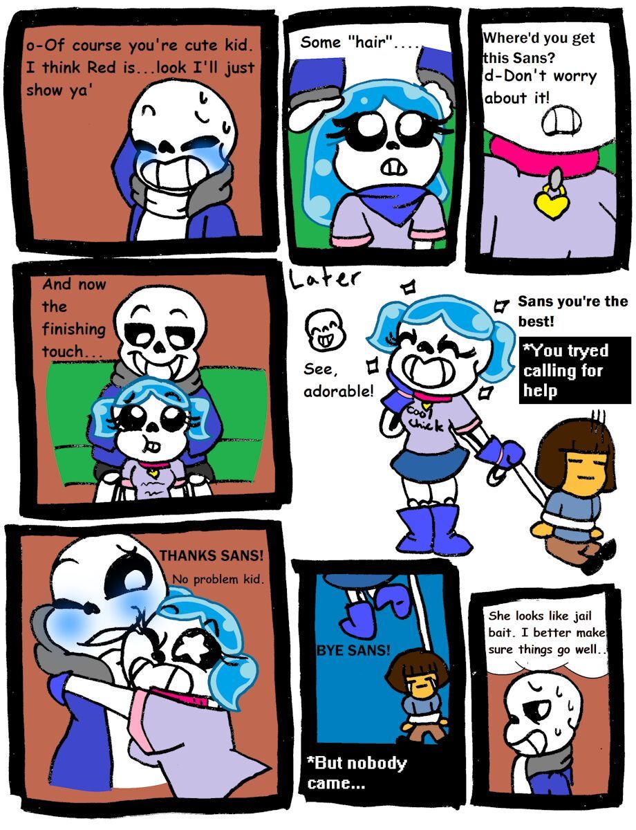 (Undertale) Red's Blue Bitch 3