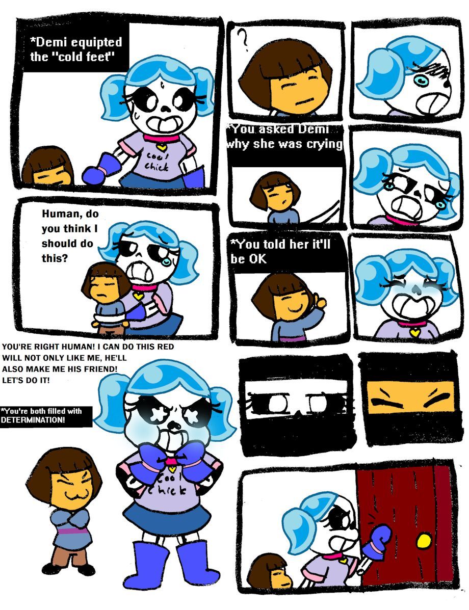 (Undertale) Red's Blue Bitch 5