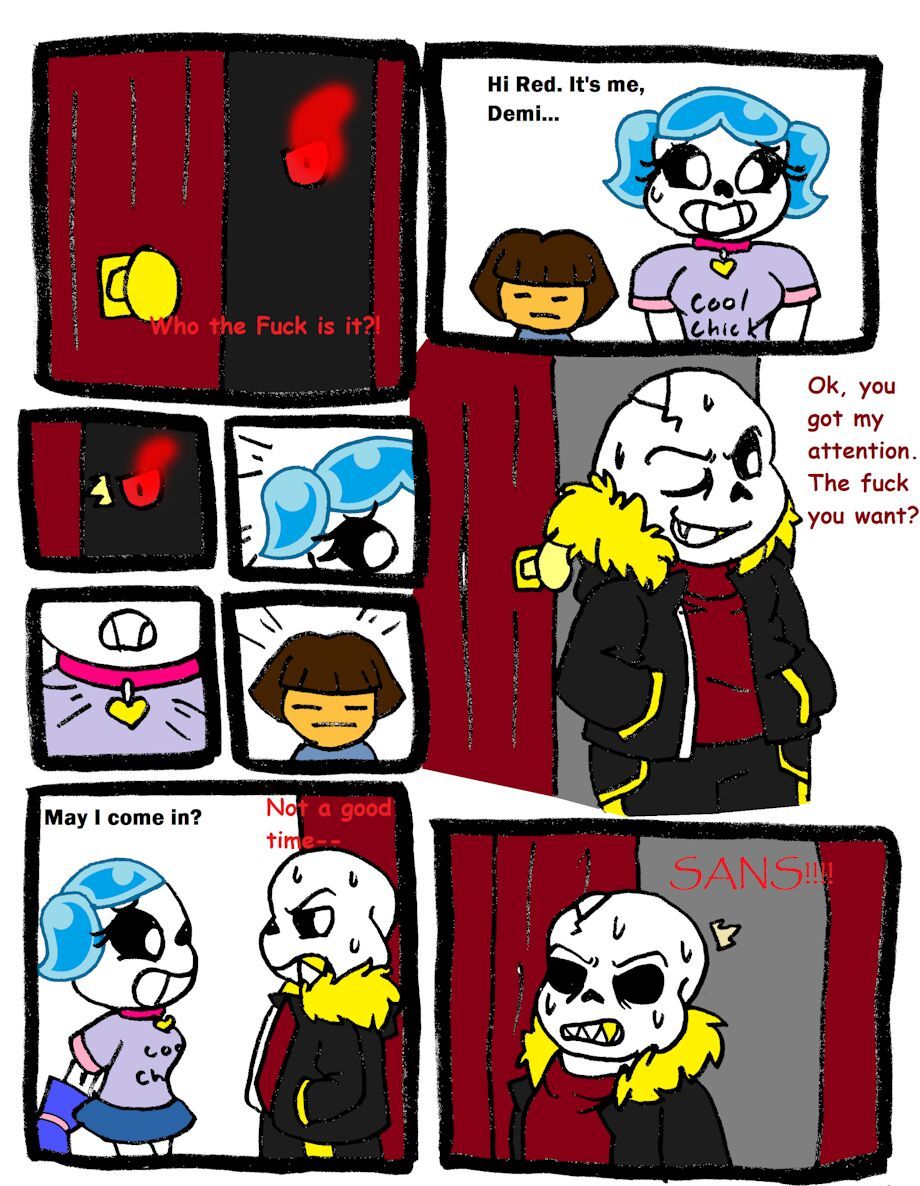 (Undertale) Red's Blue Bitch 6