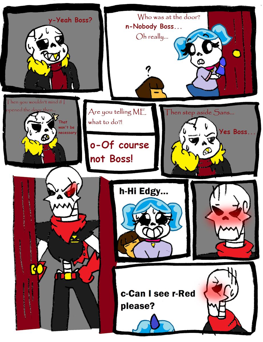 (Undertale) Red's Blue Bitch 7