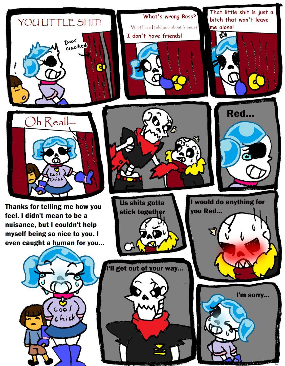 (Undertale) Red's Blue Bitch 8