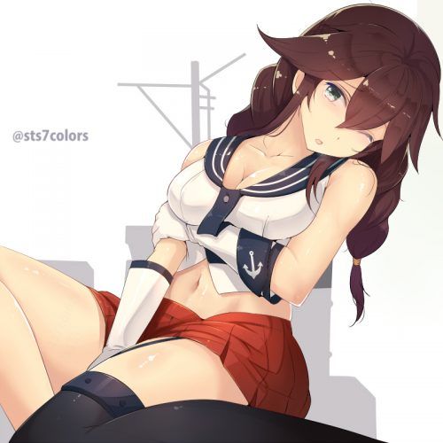 All-you-can-eat secondary erotic images of Noshiro as much as you like [Fleet Kokushon] 12