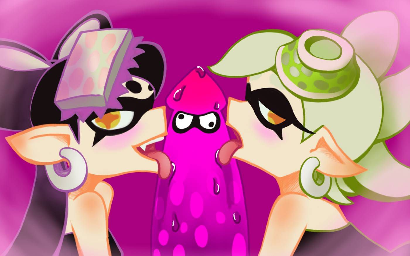 [Secondary erotic] splatoon squid who was Mexico with erotic photos 7