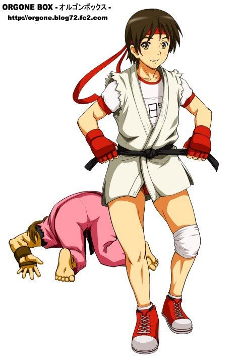 [2次] kasugano Sakura Street Fighter V, if still in red bloomers 16
