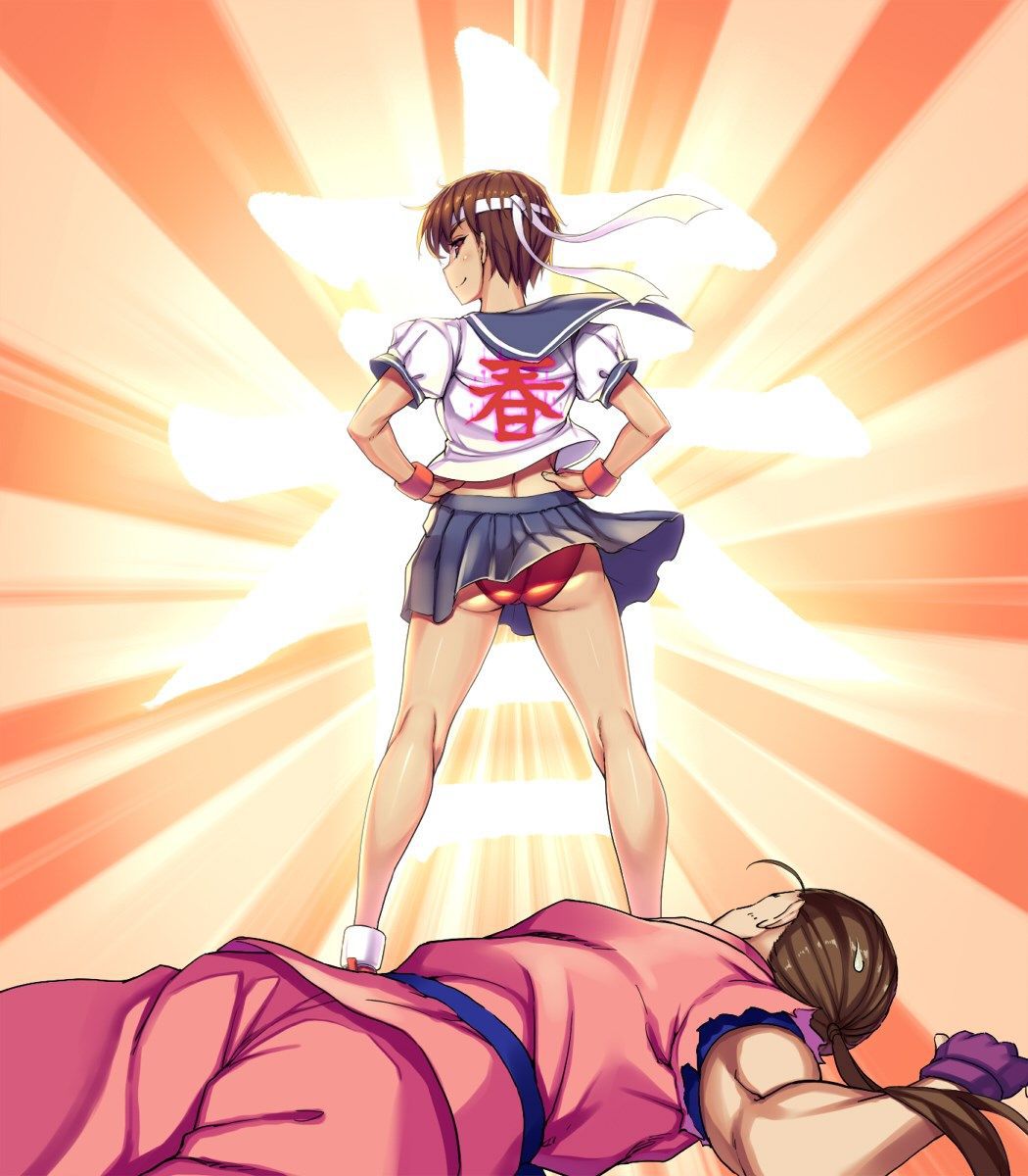 [2次] kasugano Sakura Street Fighter V, if still in red bloomers 17