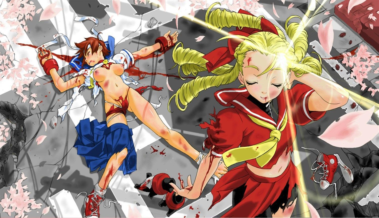 [2次] kasugano Sakura Street Fighter V, if still in red bloomers 52